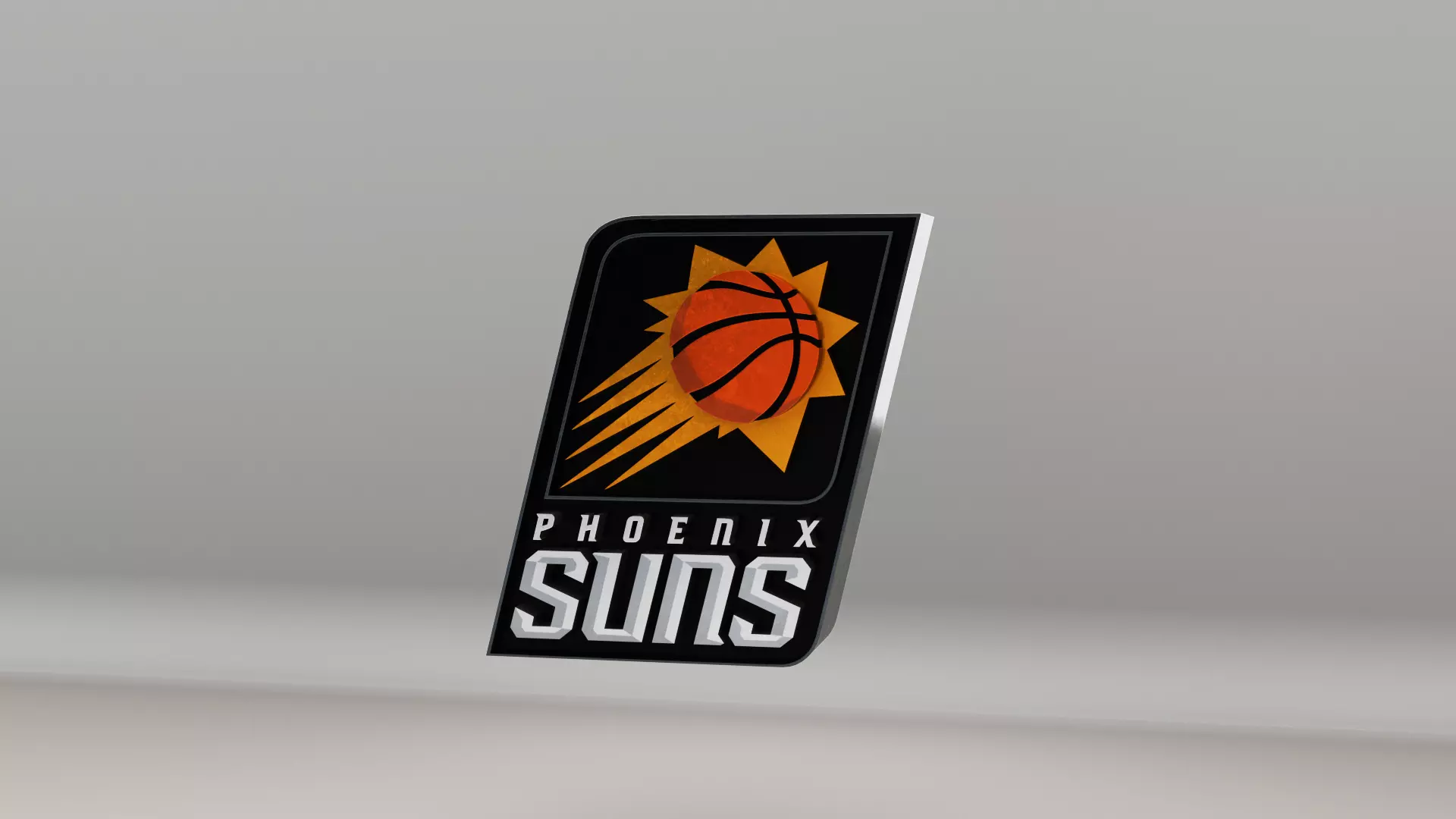 NBA Phoenix Suns Logo 3D model_0
