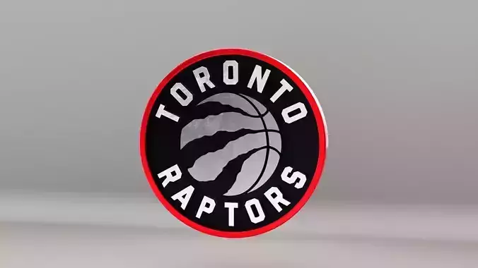 NBA Toronto Raptors Logo 3D model