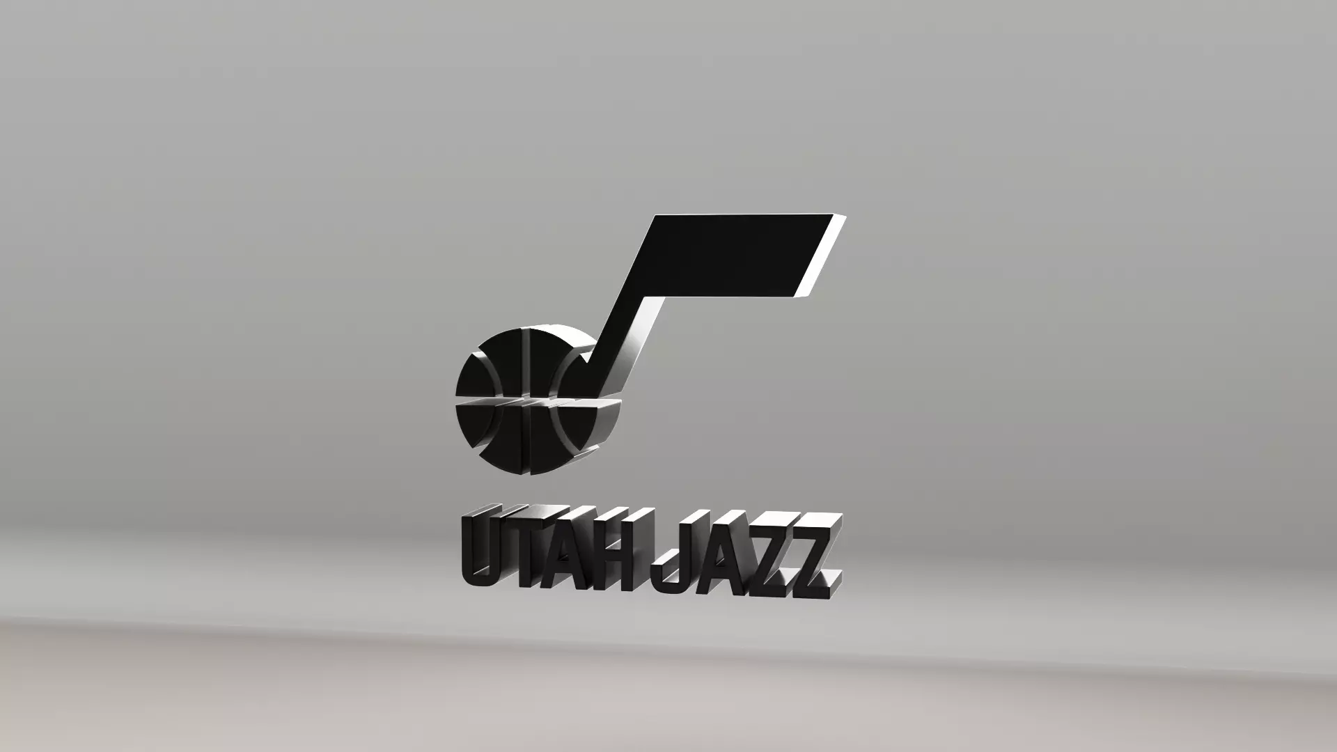 NBA Utah Jazz Logo 3D model_0