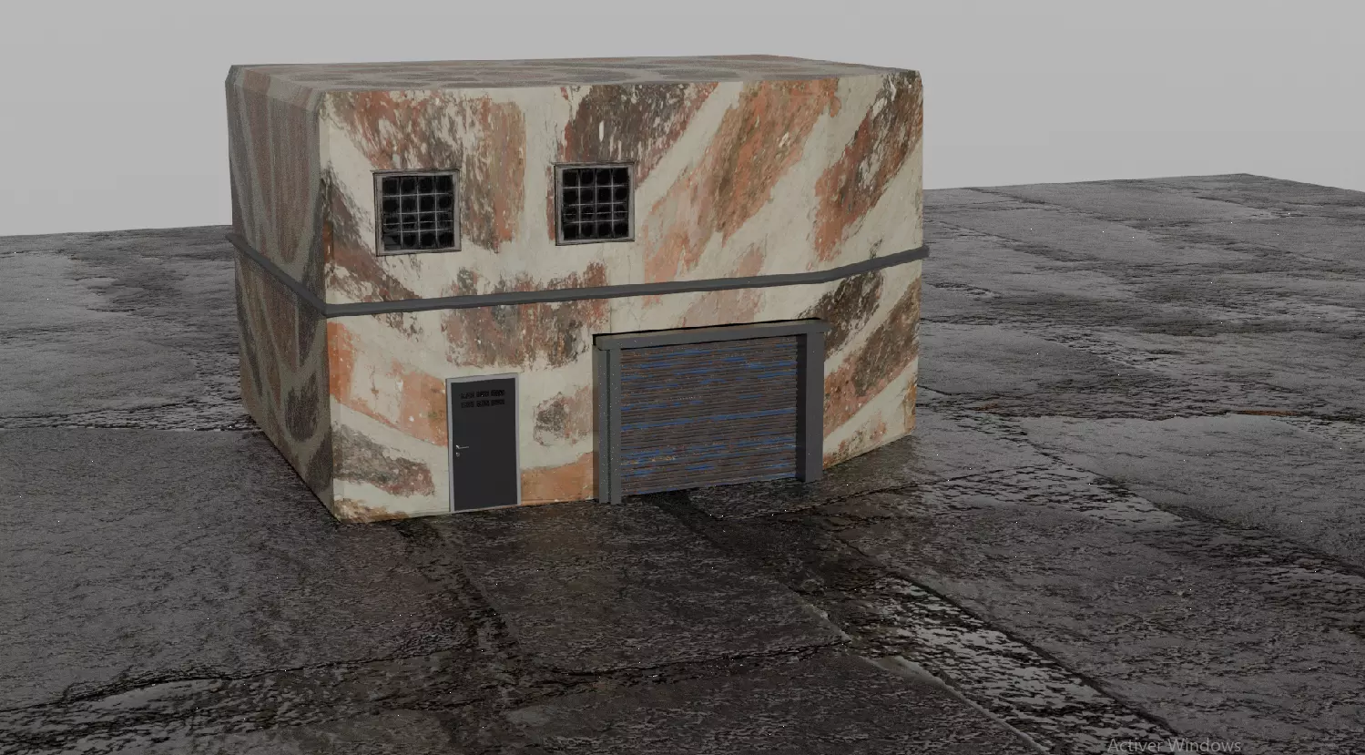 small house 3D print model