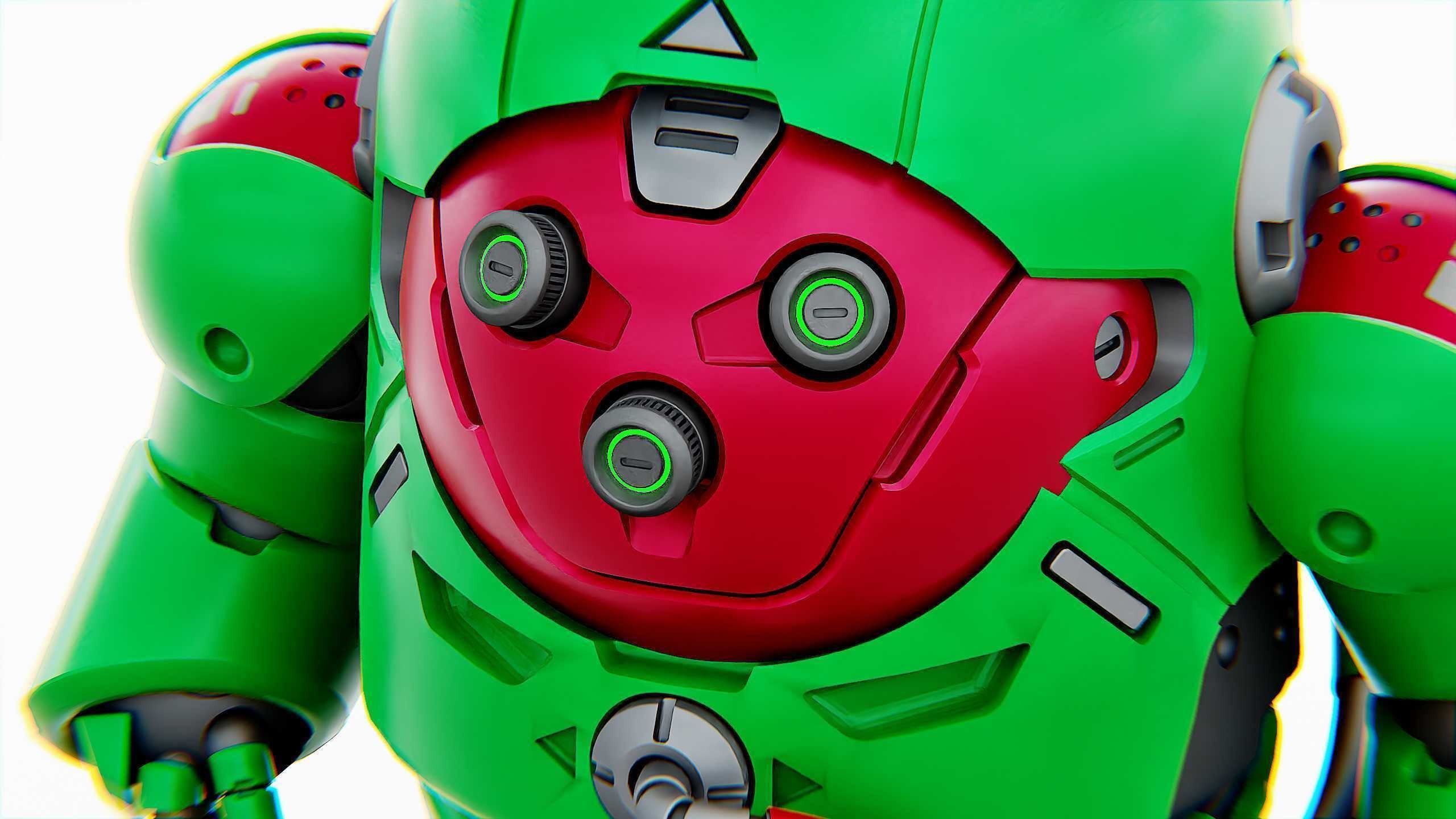 AMONG US CHARACTER-D  Rigged for Unreal Engine - Unity - MIXAMO  3D model_29