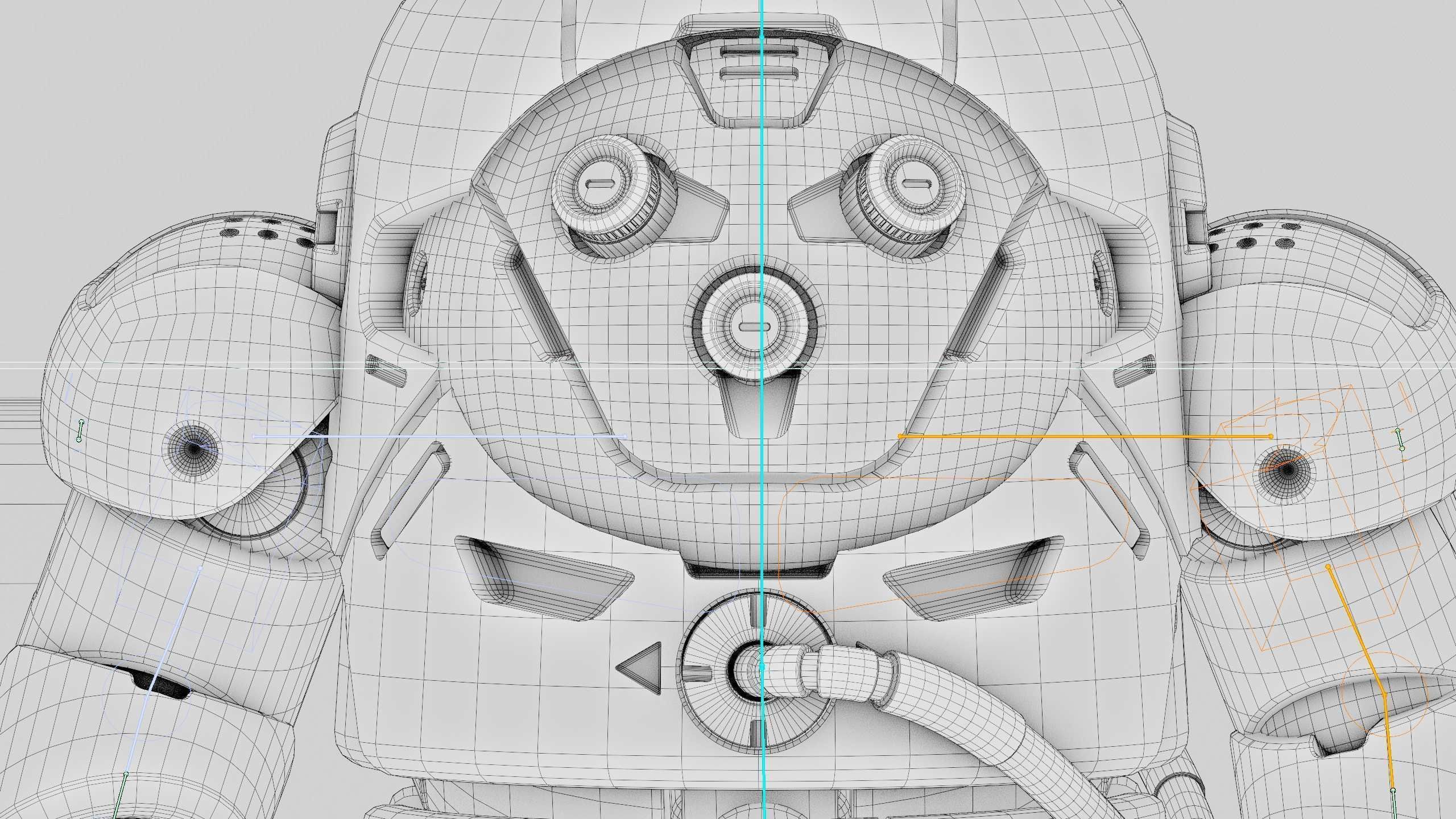 AMONG US CHARACTER-D  Rigged for Unreal Engine - Unity - MIXAMO  3D model_42