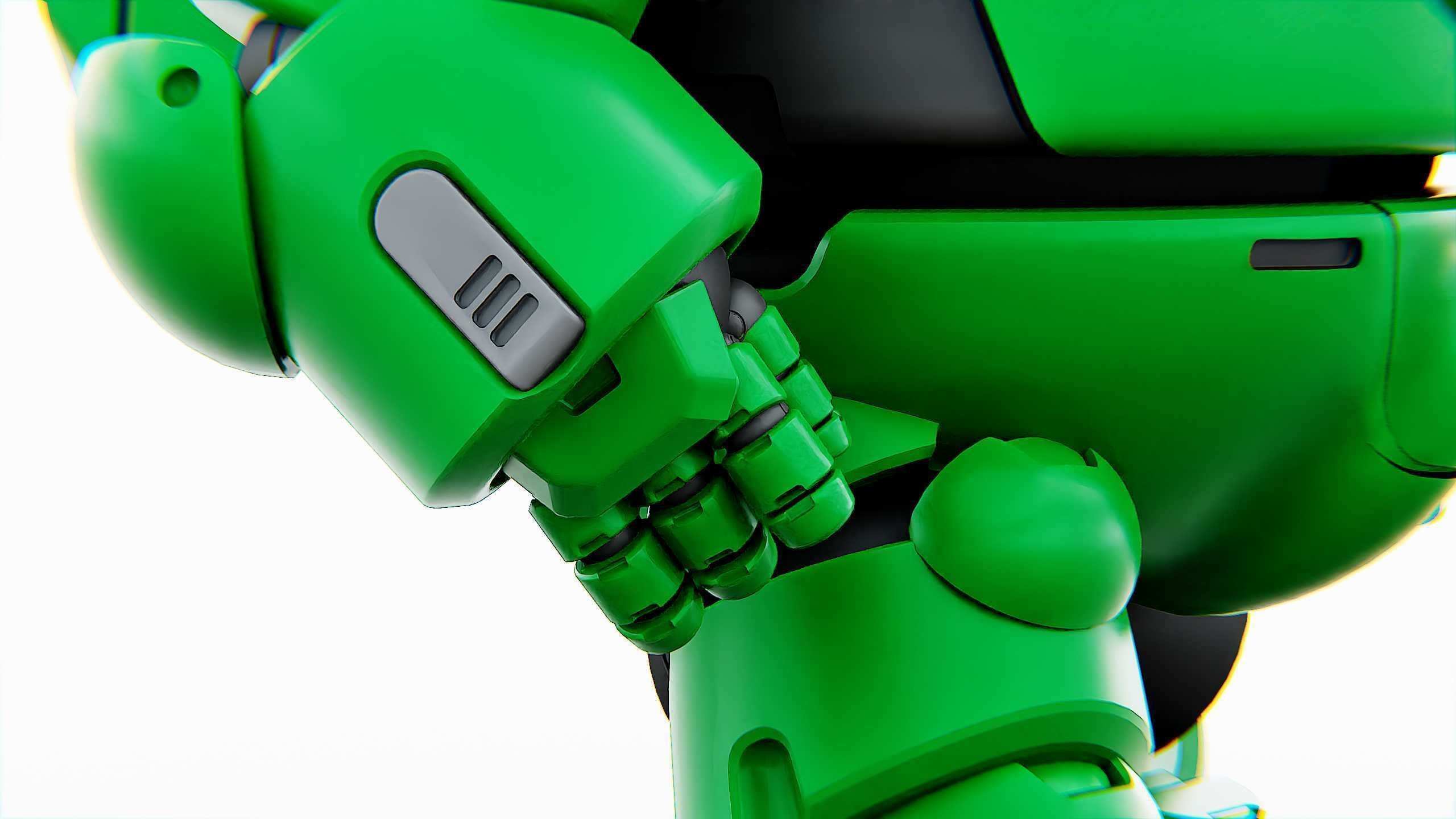 AMONG US CHARACTER-D  Rigged for Unreal Engine - Unity - MIXAMO  3D model_27