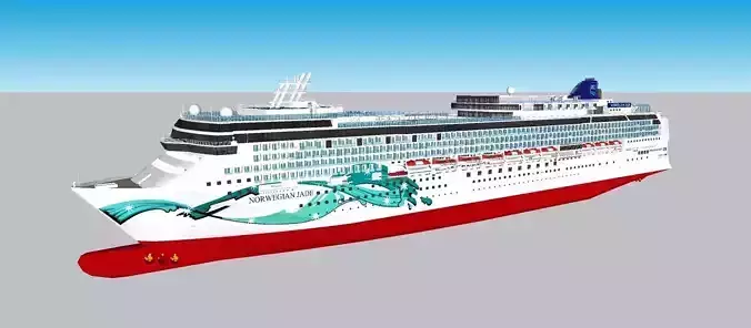 NORWEGIAN JADE 3D model