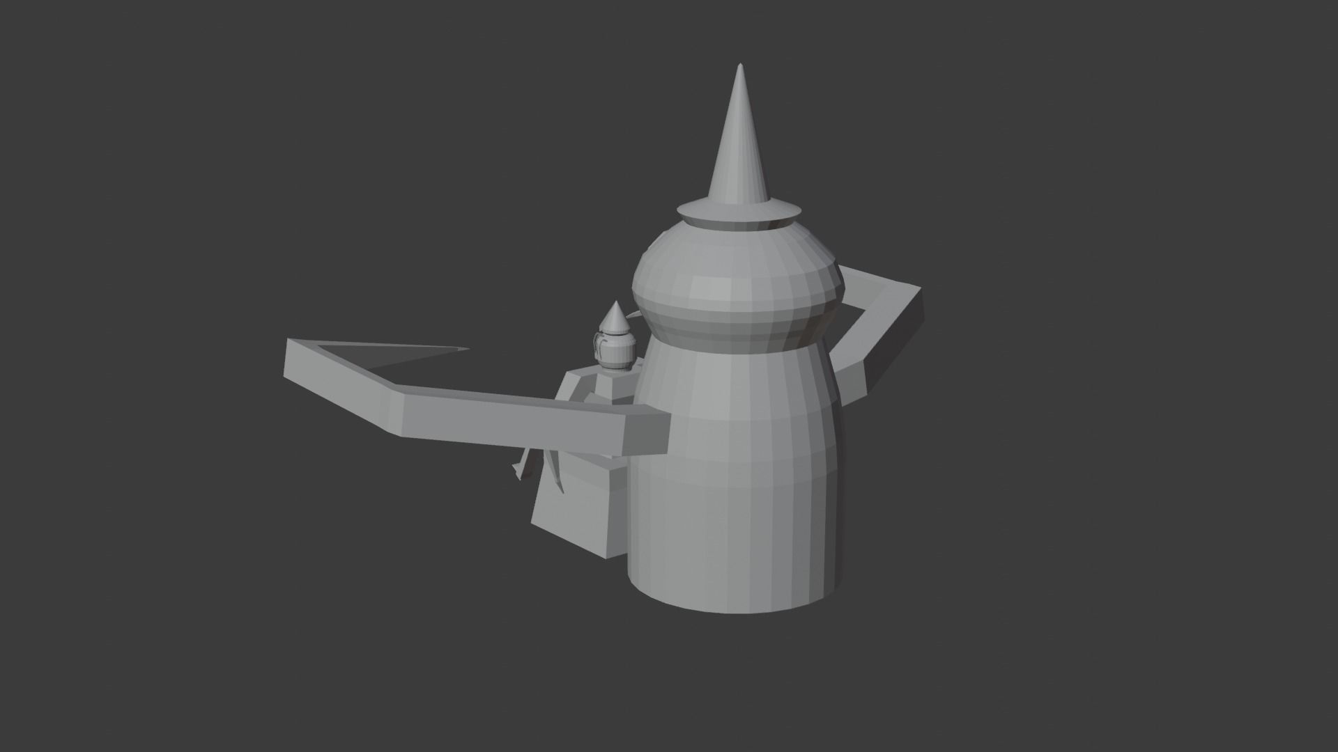 Monster Ready to Attack and Cool Guy 3D Characters Low-poly 3D model_8