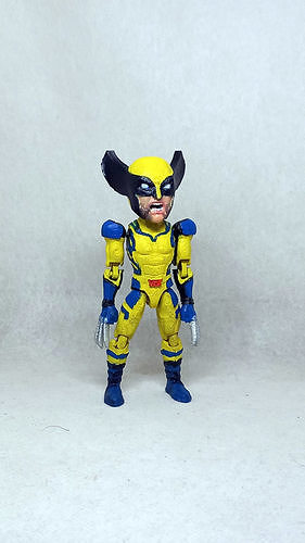 flexible wolverine Print in place No Supports 3D print model