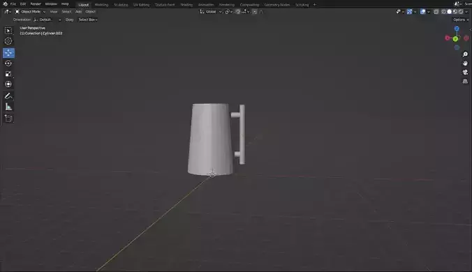 LowPoly Tankard