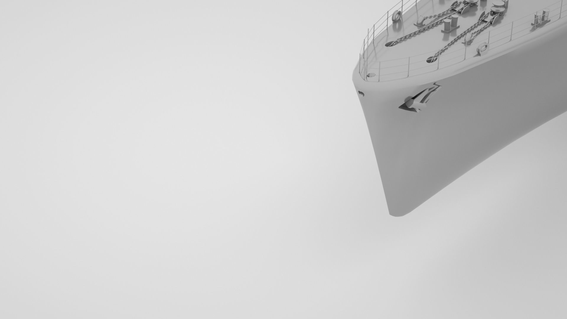 Leander Class Frigate - Royal Navy 3D model_2