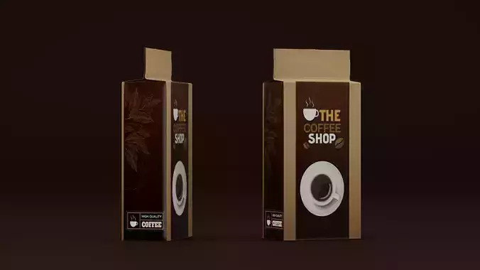 3D Coffee pack