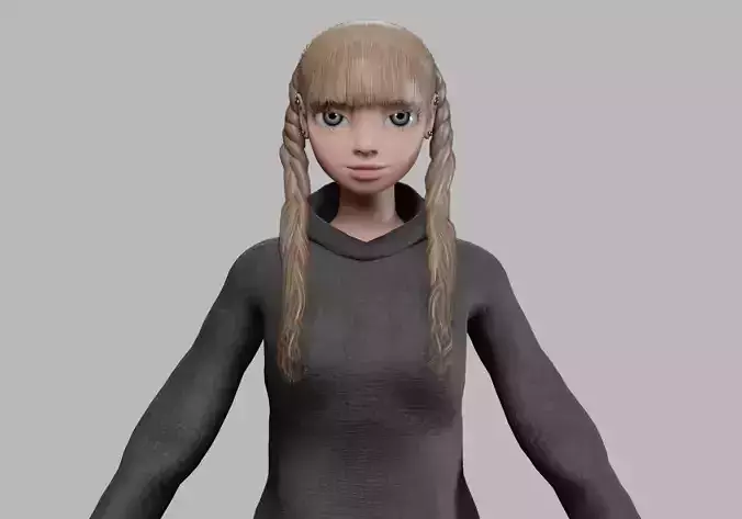 young sweet girl V33789 