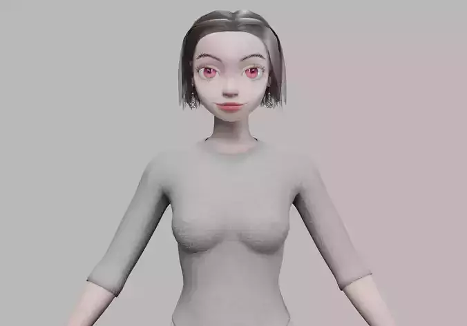 young classic girl V26819 