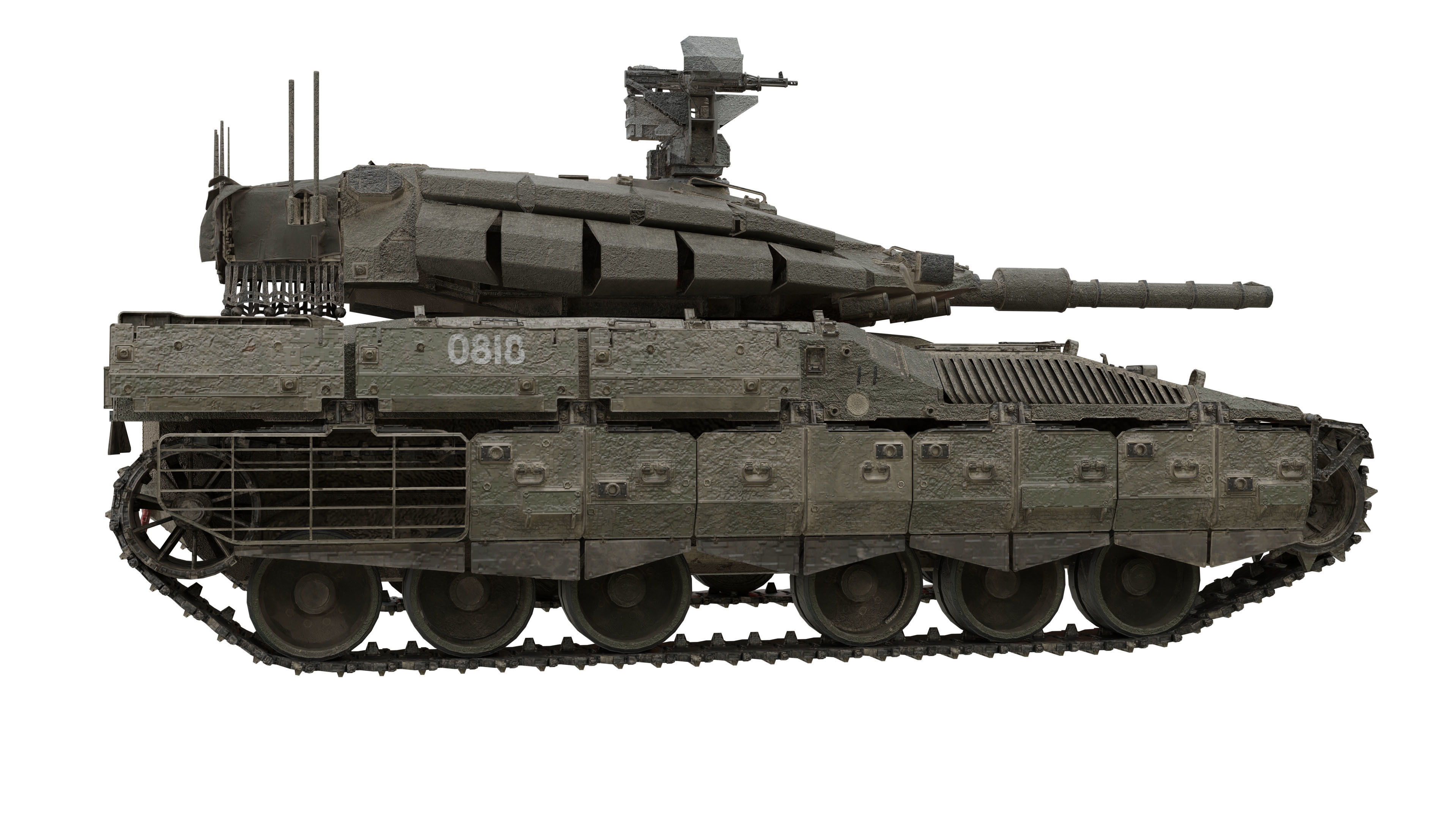 Military Tanks 3D Model Collection_7