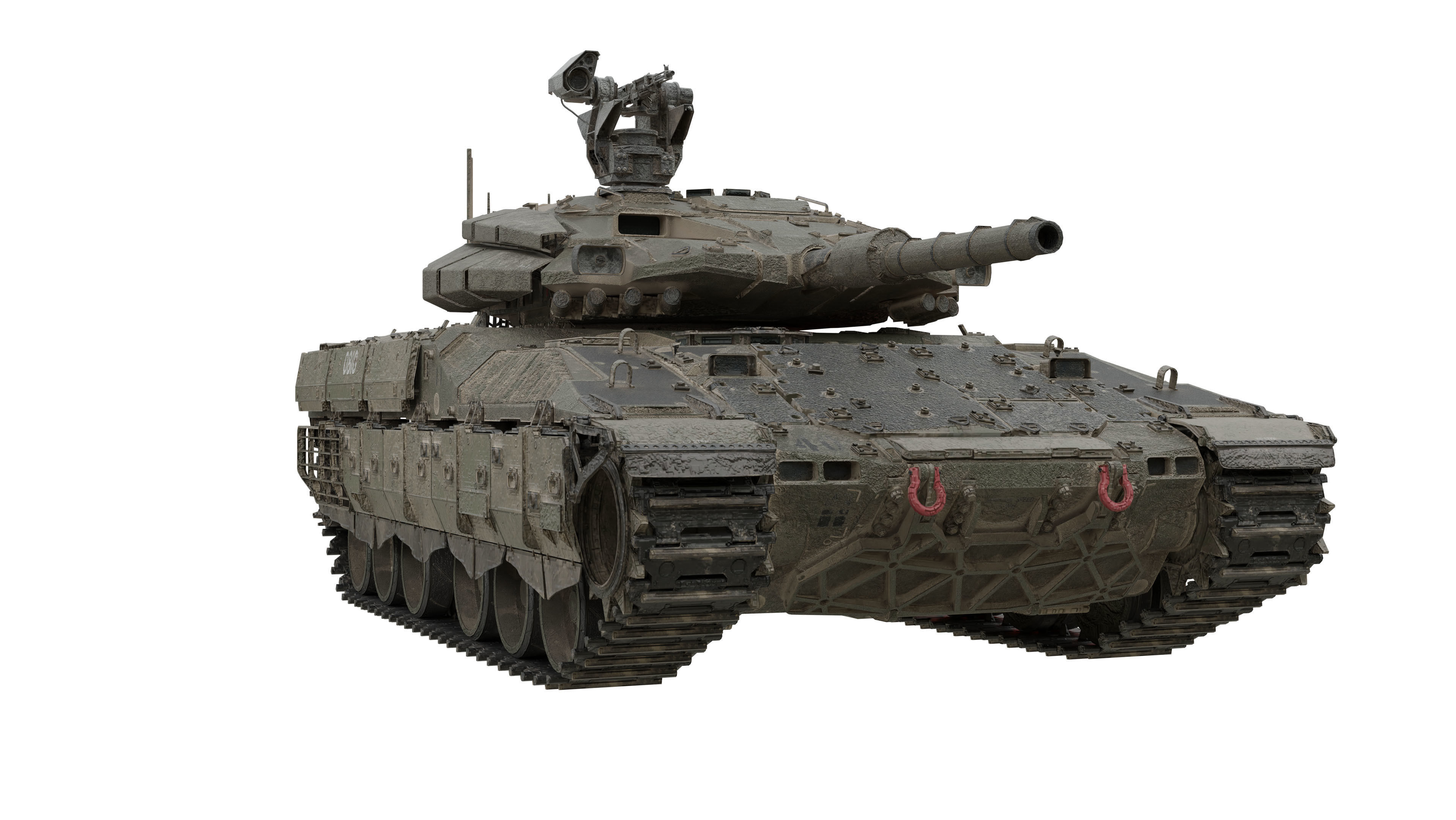 Military Tanks 3D Model Collection_3