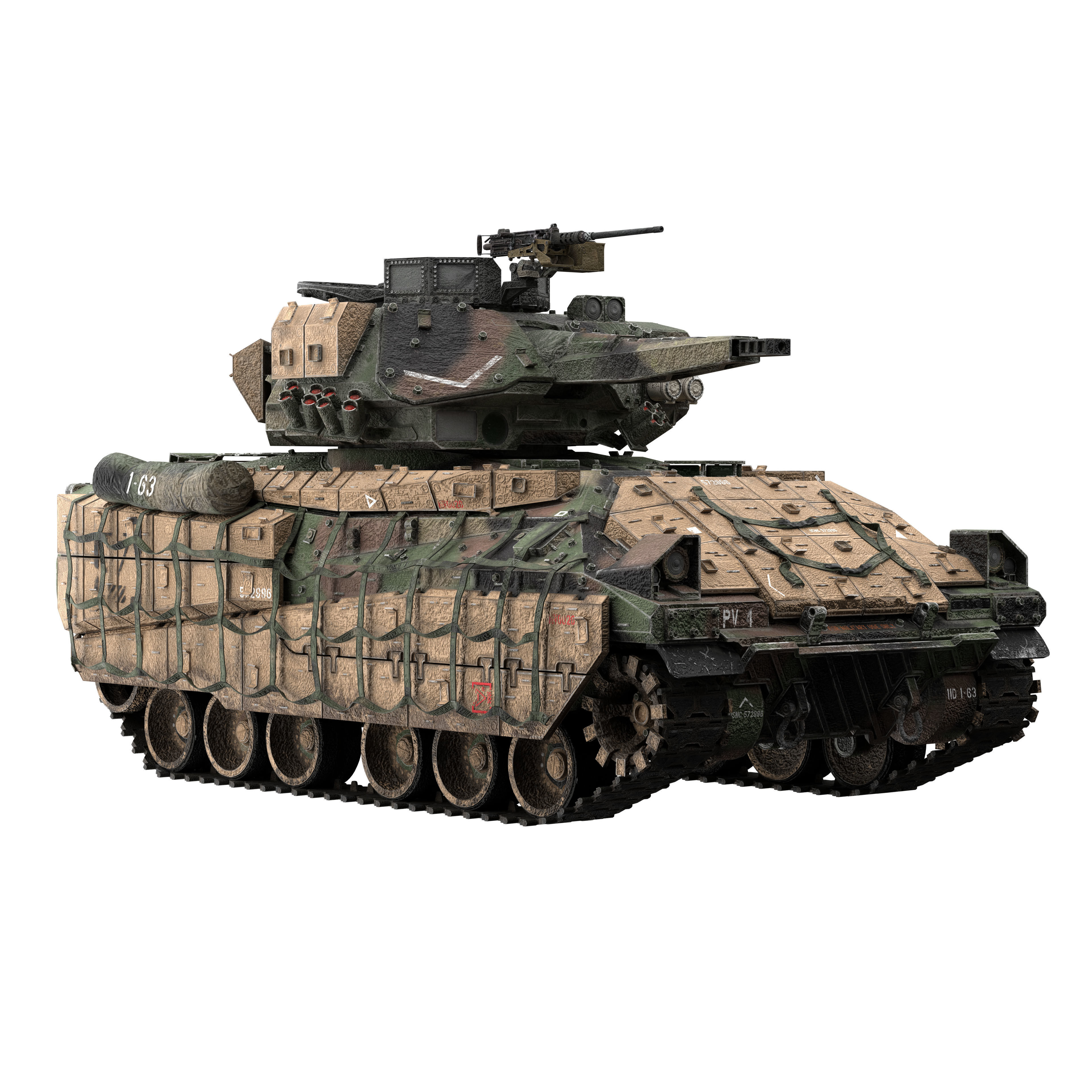 Military Tanks 3D Model Collection_19
