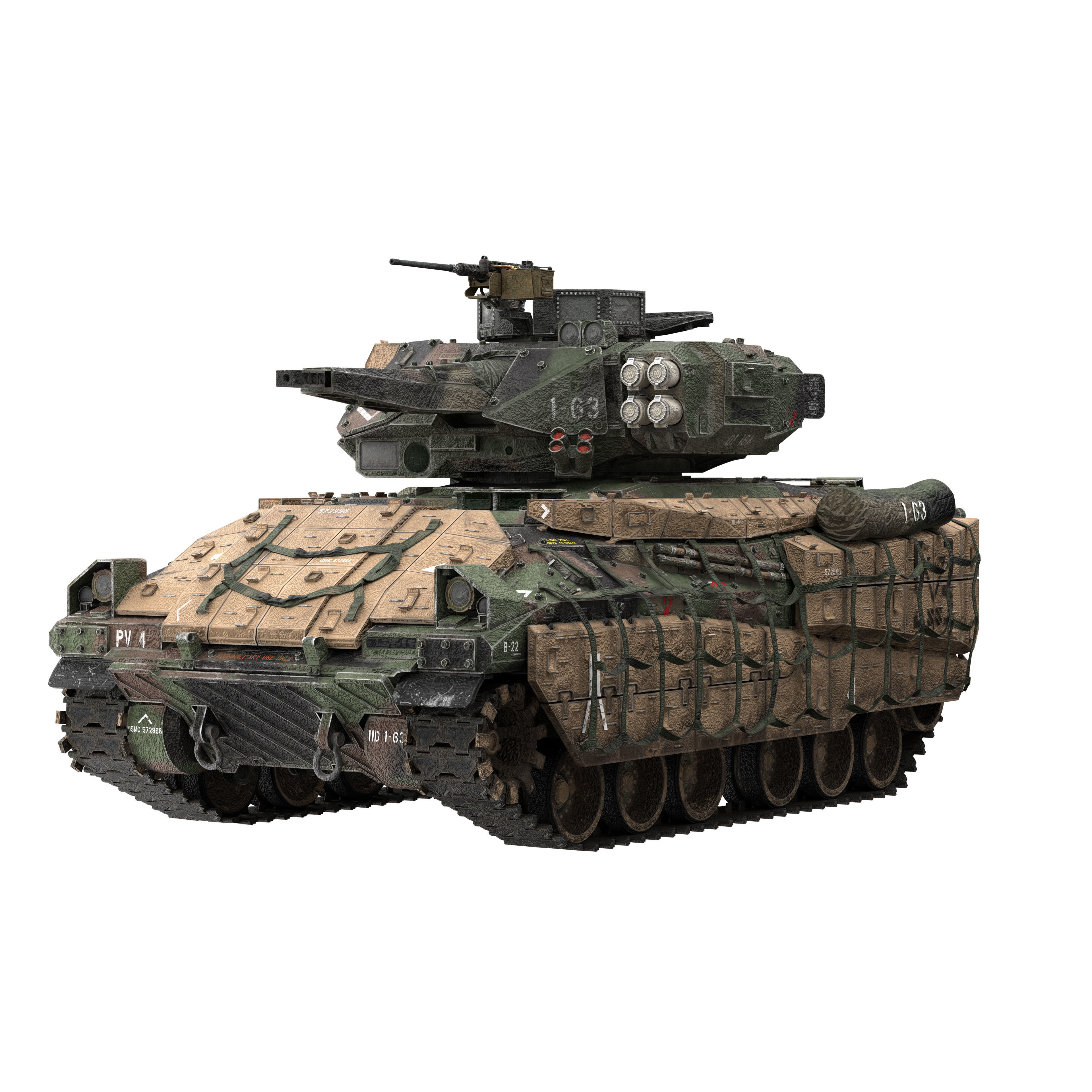 Military Tanks 3D Model Collection_51