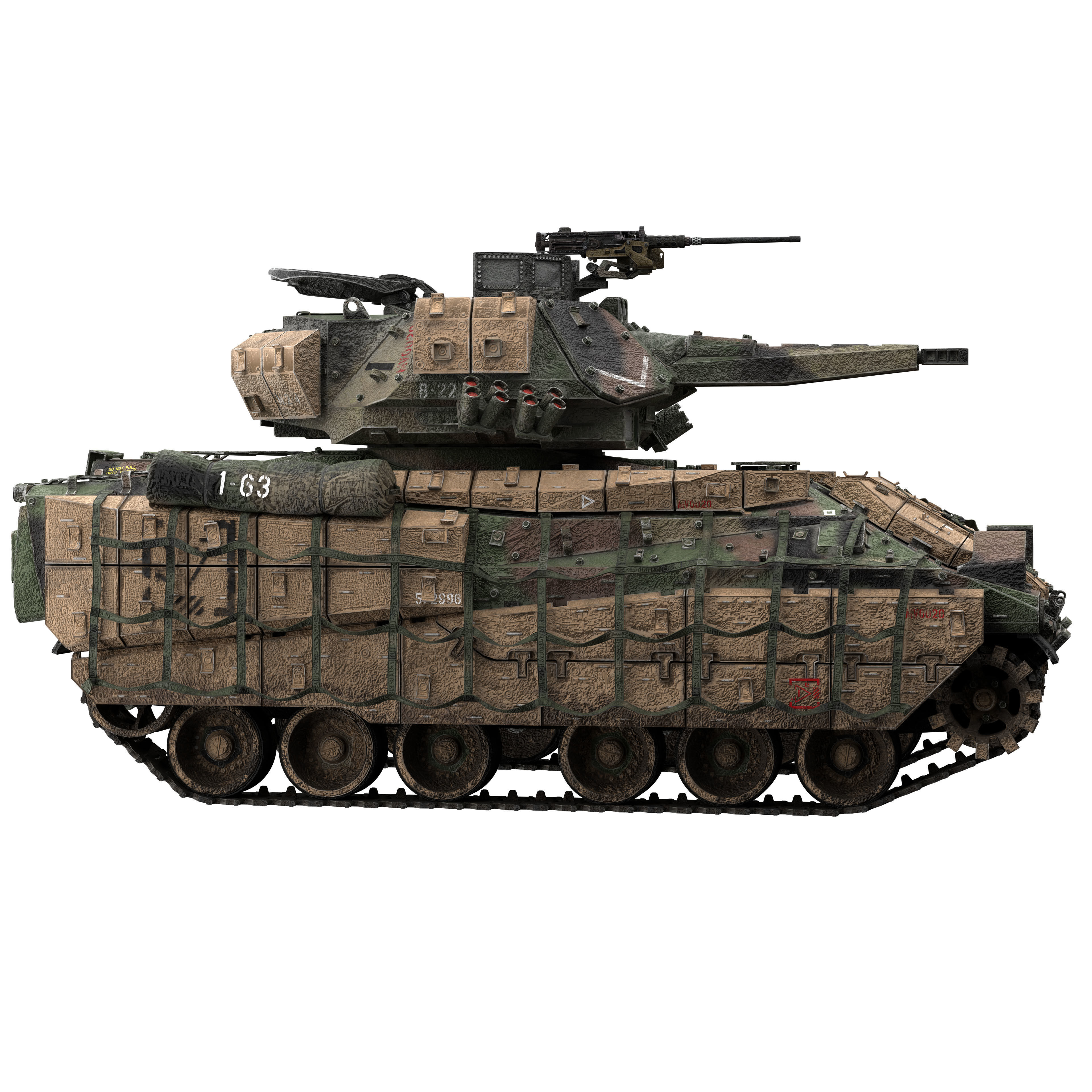 Military Tanks 3D Model Collection_45