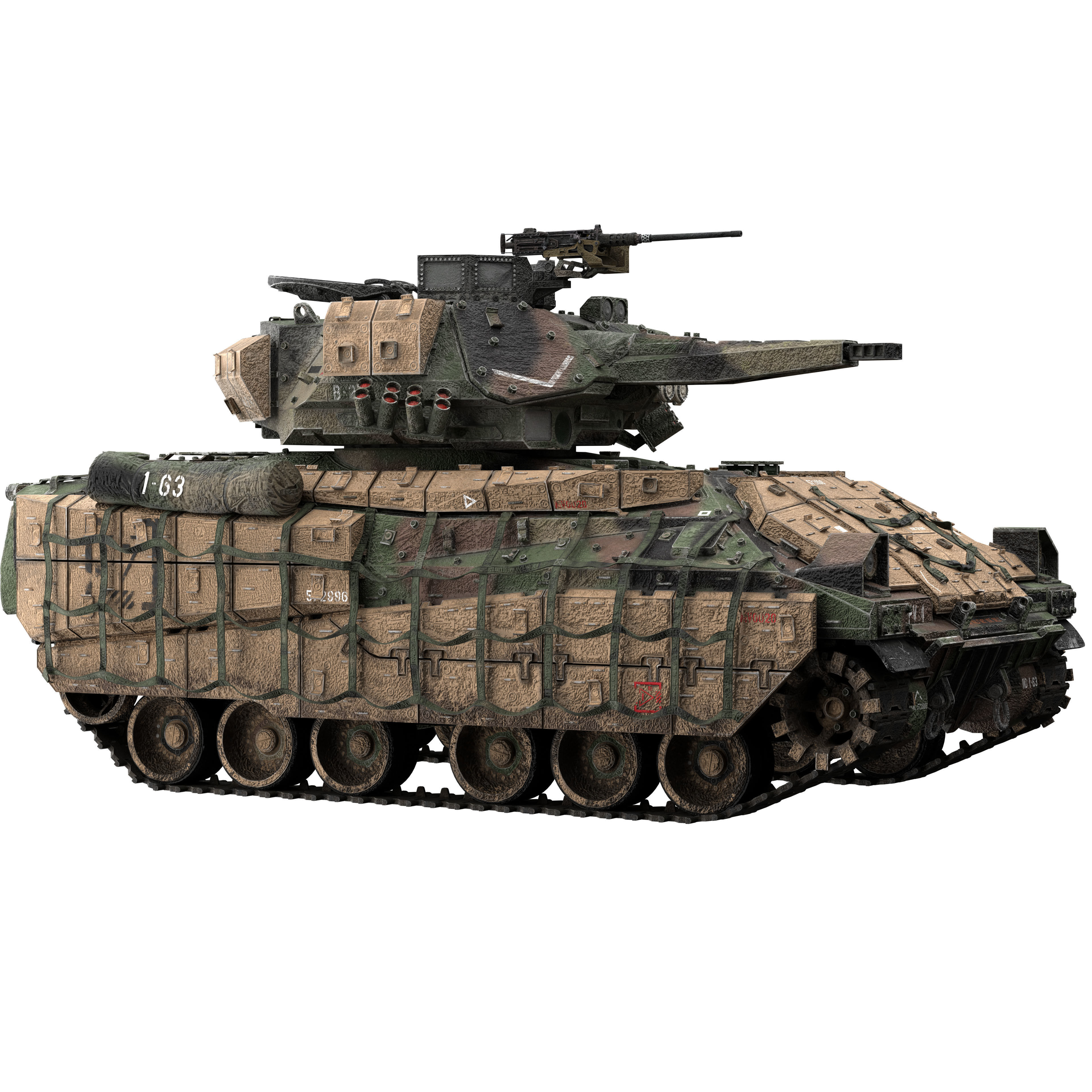 Military Tanks 3D Model Collection_46