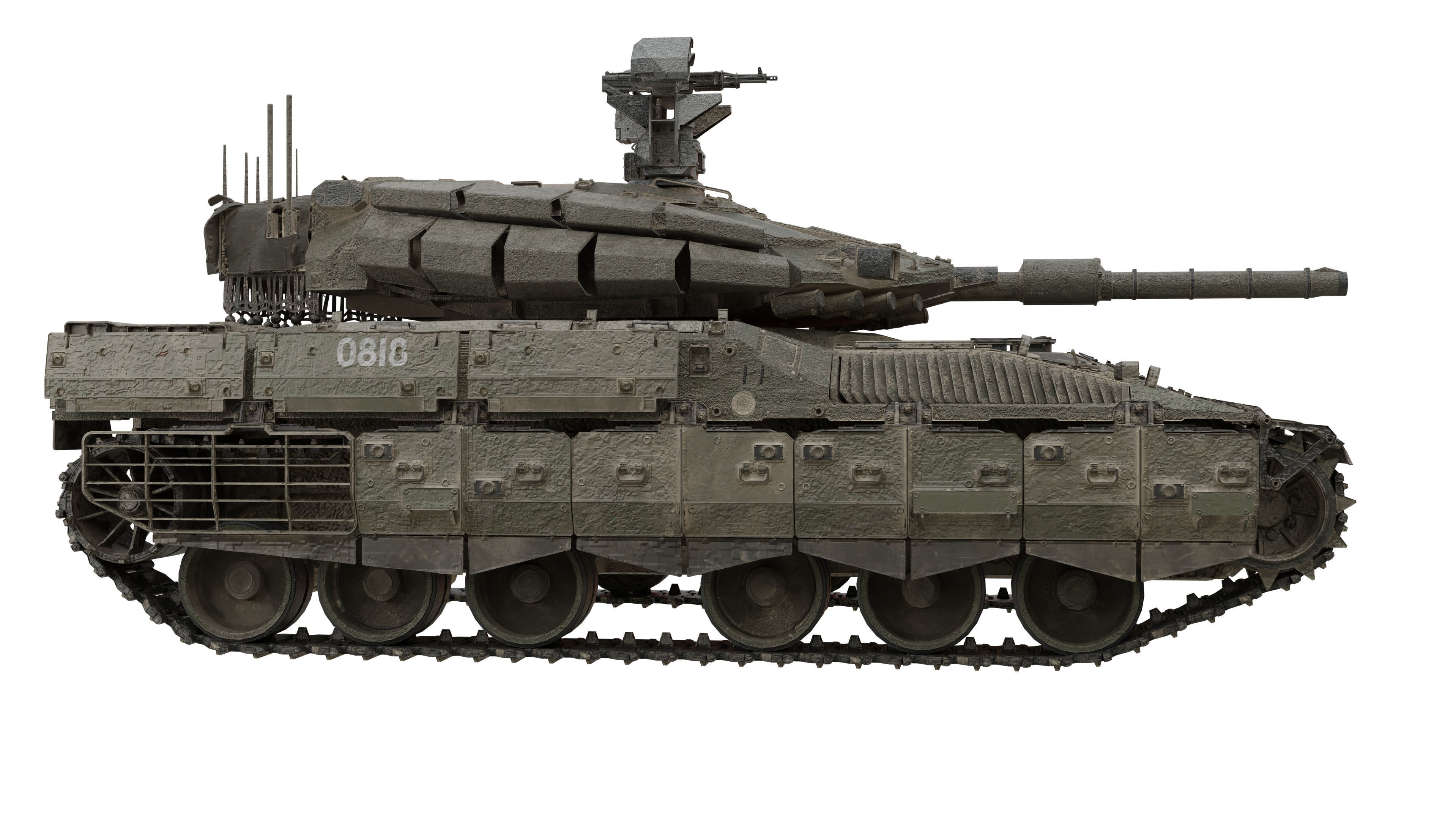 Military Tanks 3D Model Collection_6