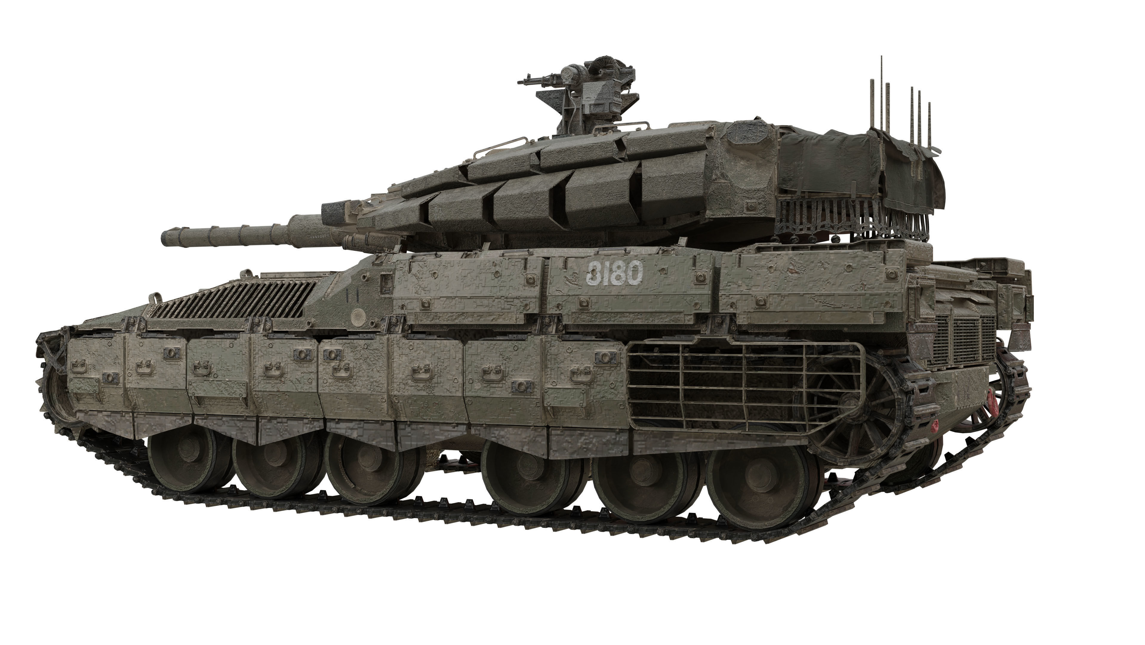 Military Tanks 3D Model Collection_14