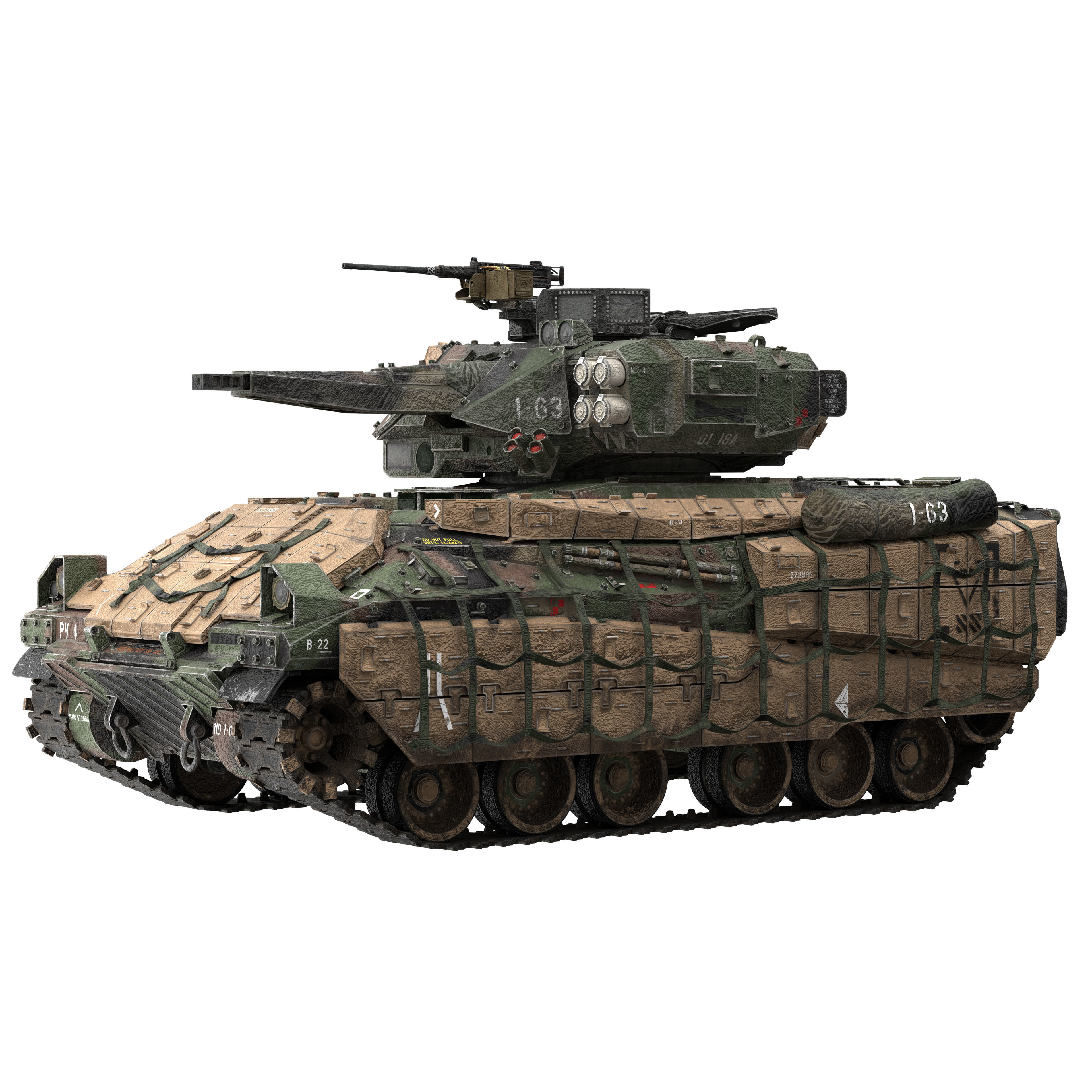 Military Tanks 3D Model Collection_53