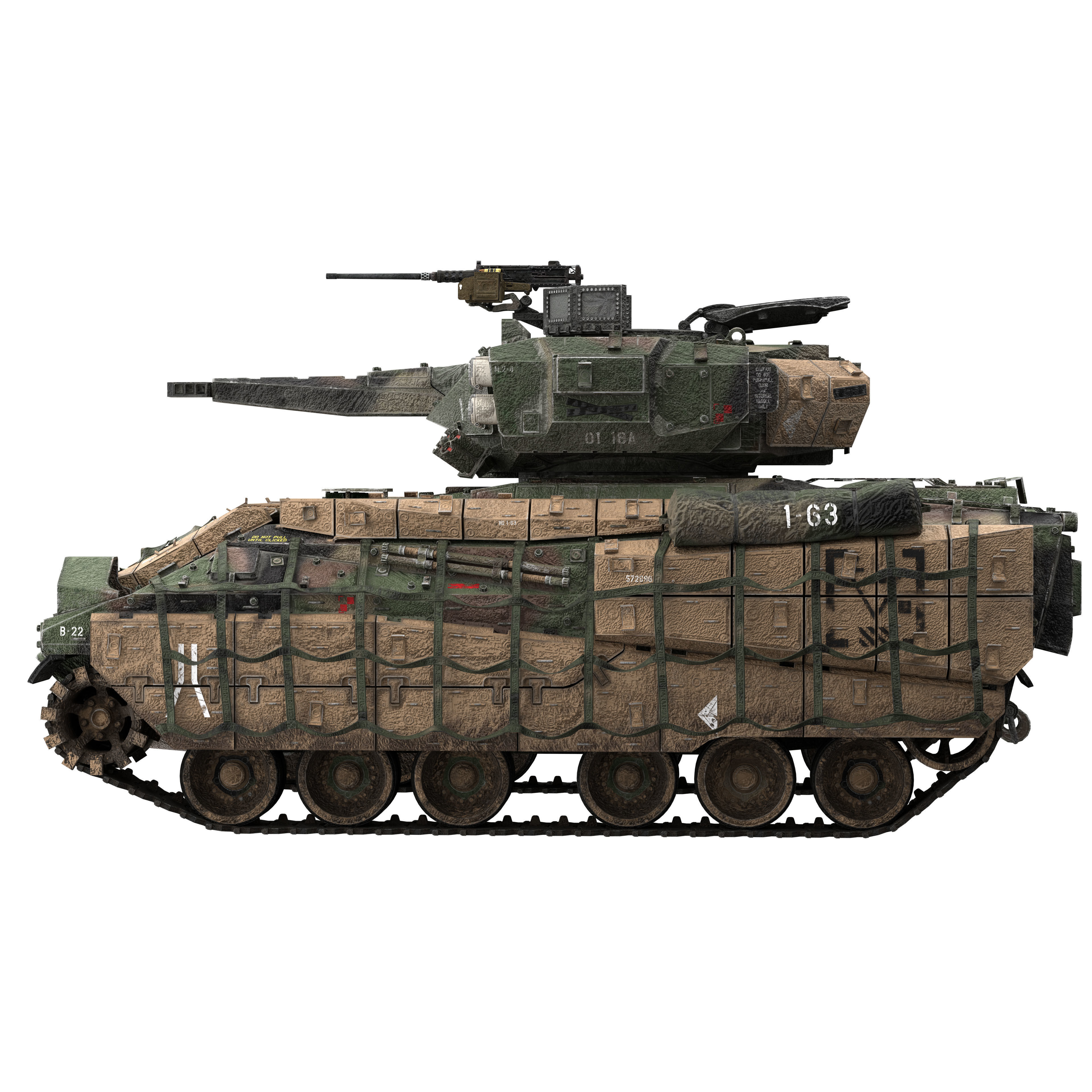 Military Tanks 3D Model Collection_49