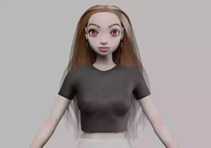 pretty cool girl V32212 