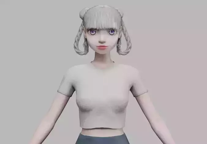 lovely young girl V28256 