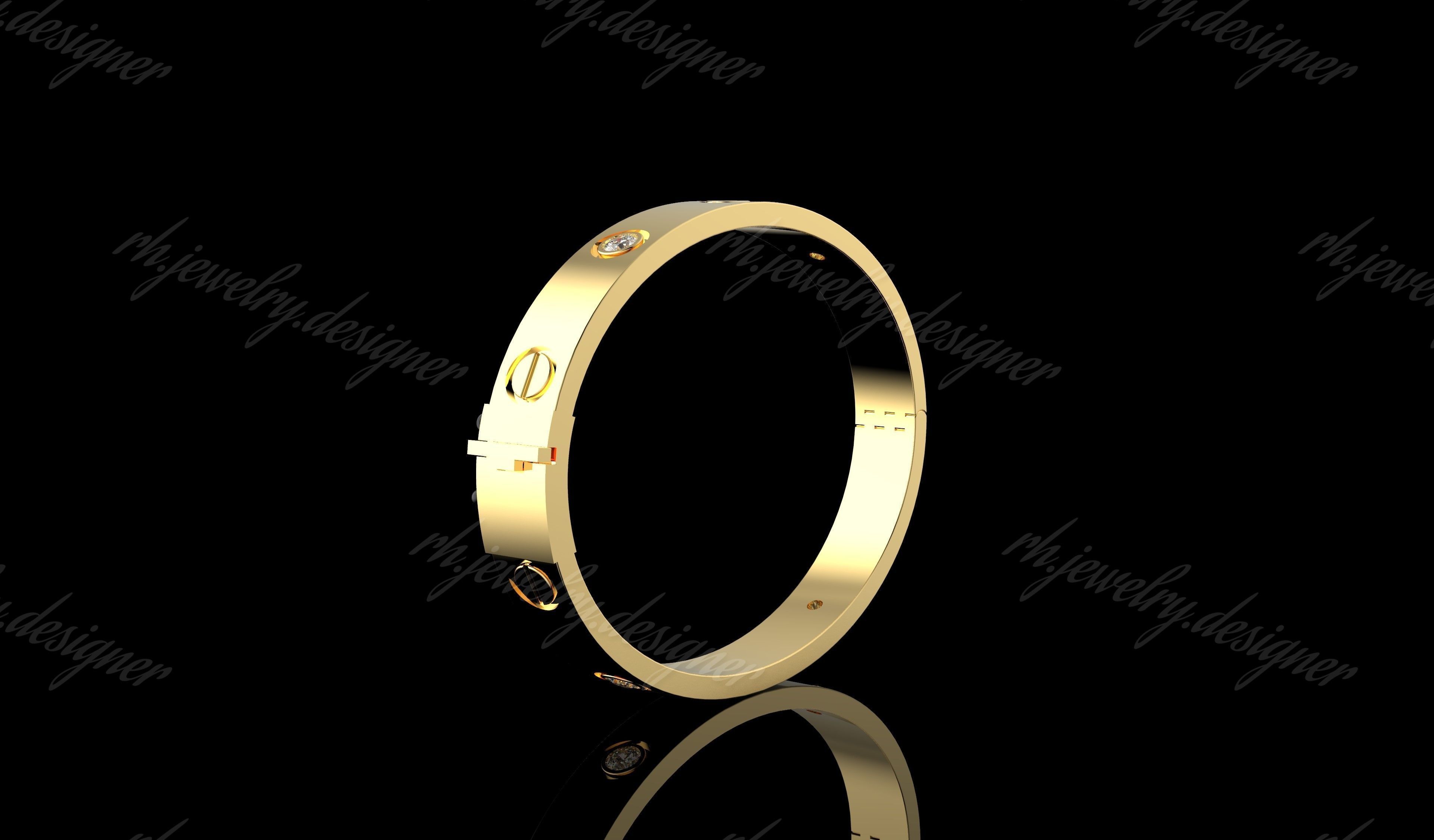 Gold N1191 3D print model_3