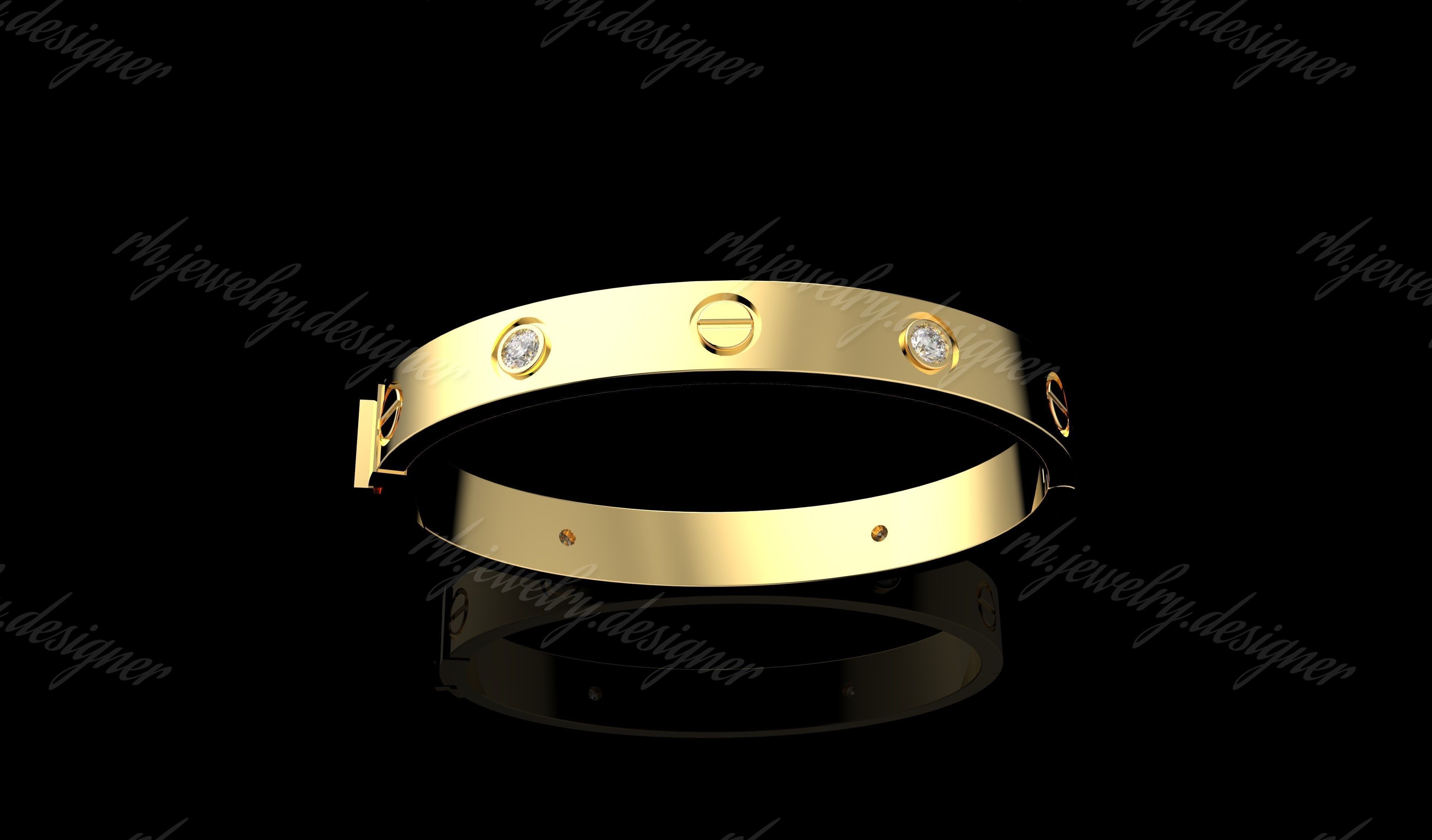 Gold N1191 3D print model_1