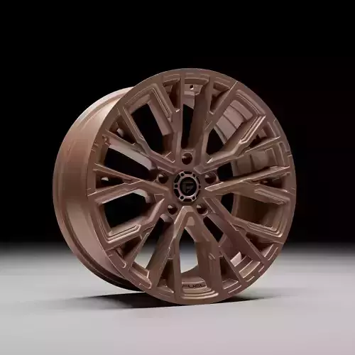 Fuel Rebar 5 Rim 3D model Fuel Rebar 5 Rim 3D model