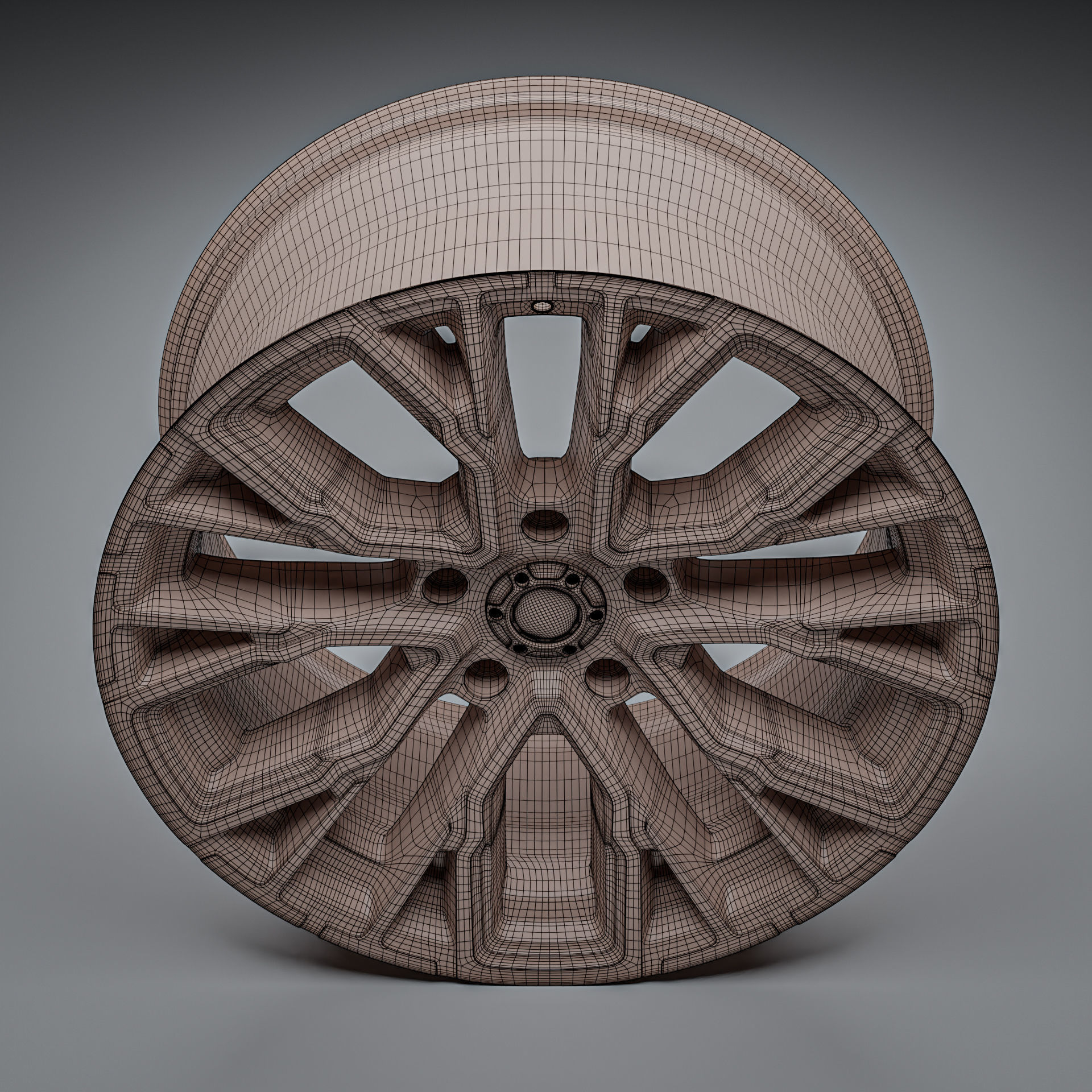 Fuel Rebar 5 Rim 3D model_16