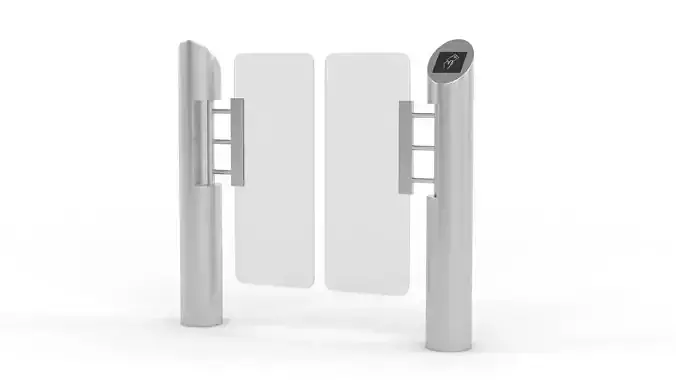 Turnstile Gate 3D model