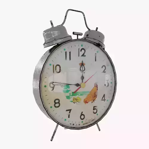 Vintage Chicken Clock