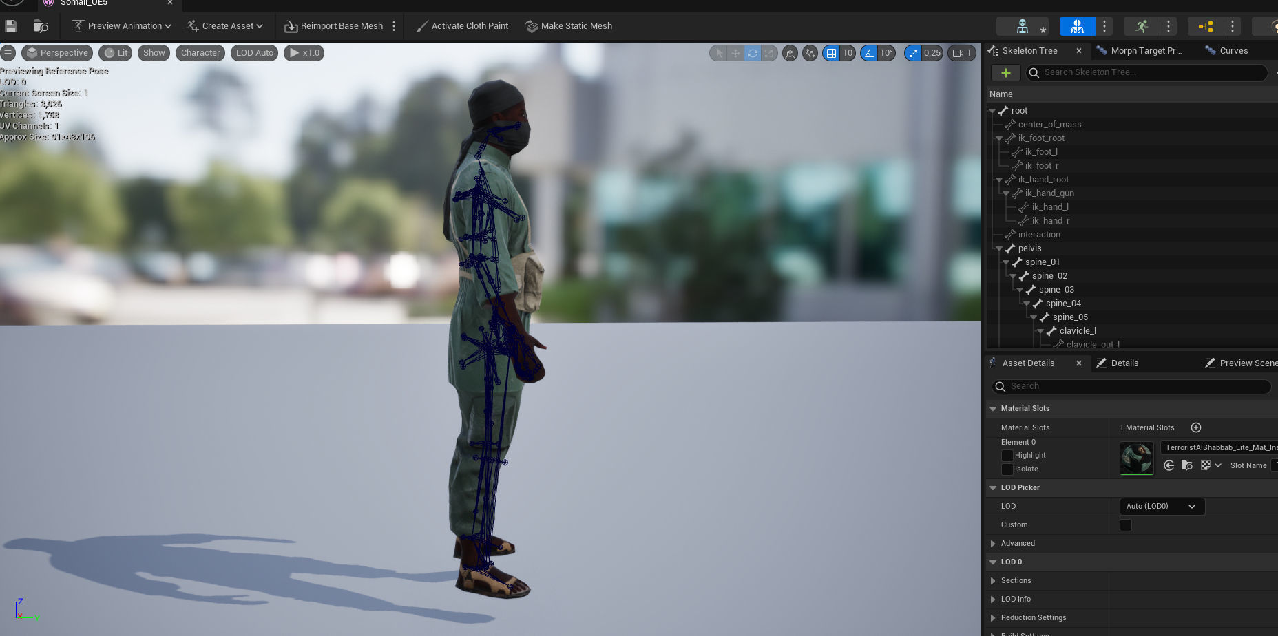 Terrorist Somali-Al-Shabbab-LITE Low-poly 3D model_10