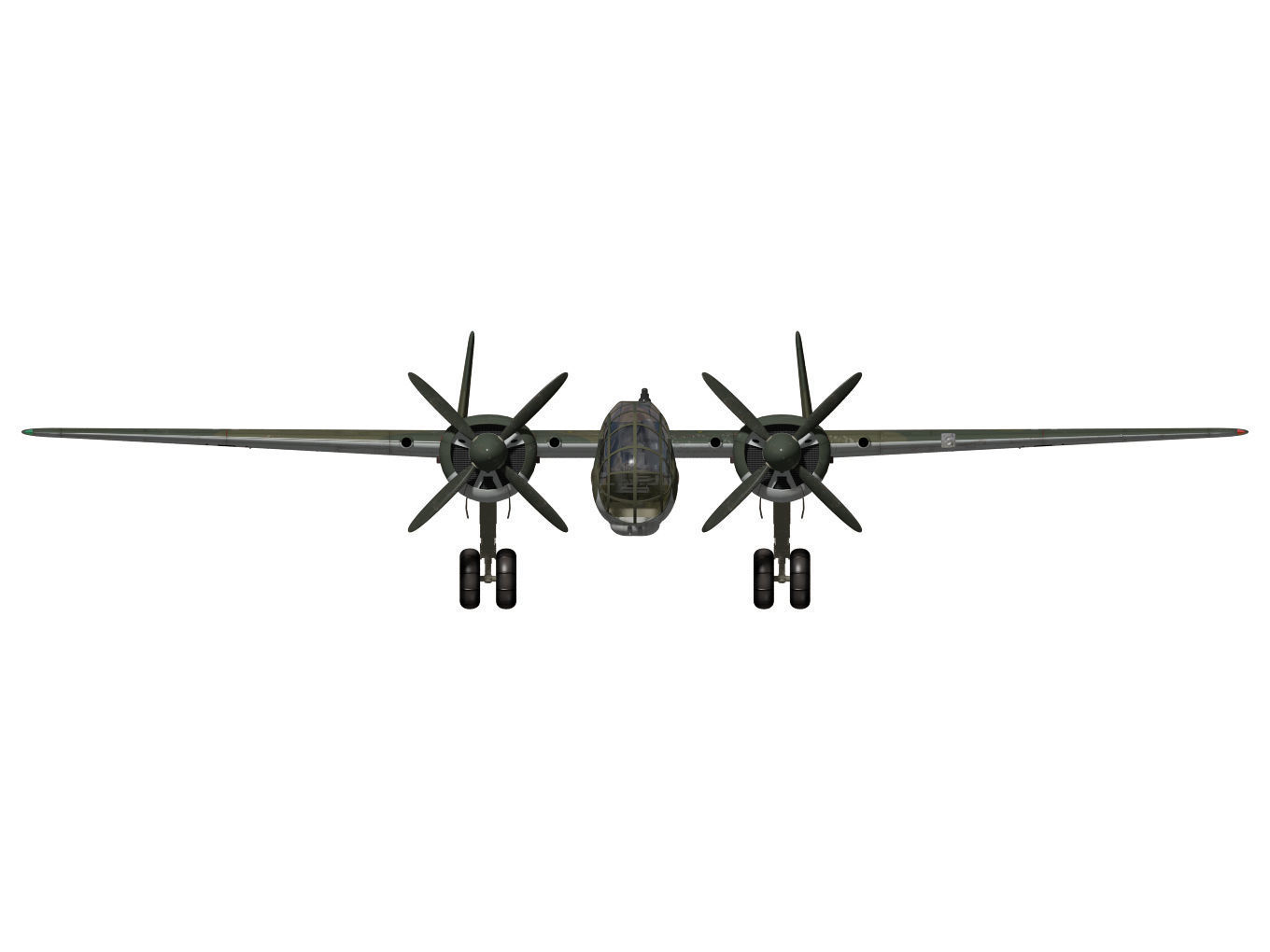 Junkers Ju 288  3D model_12