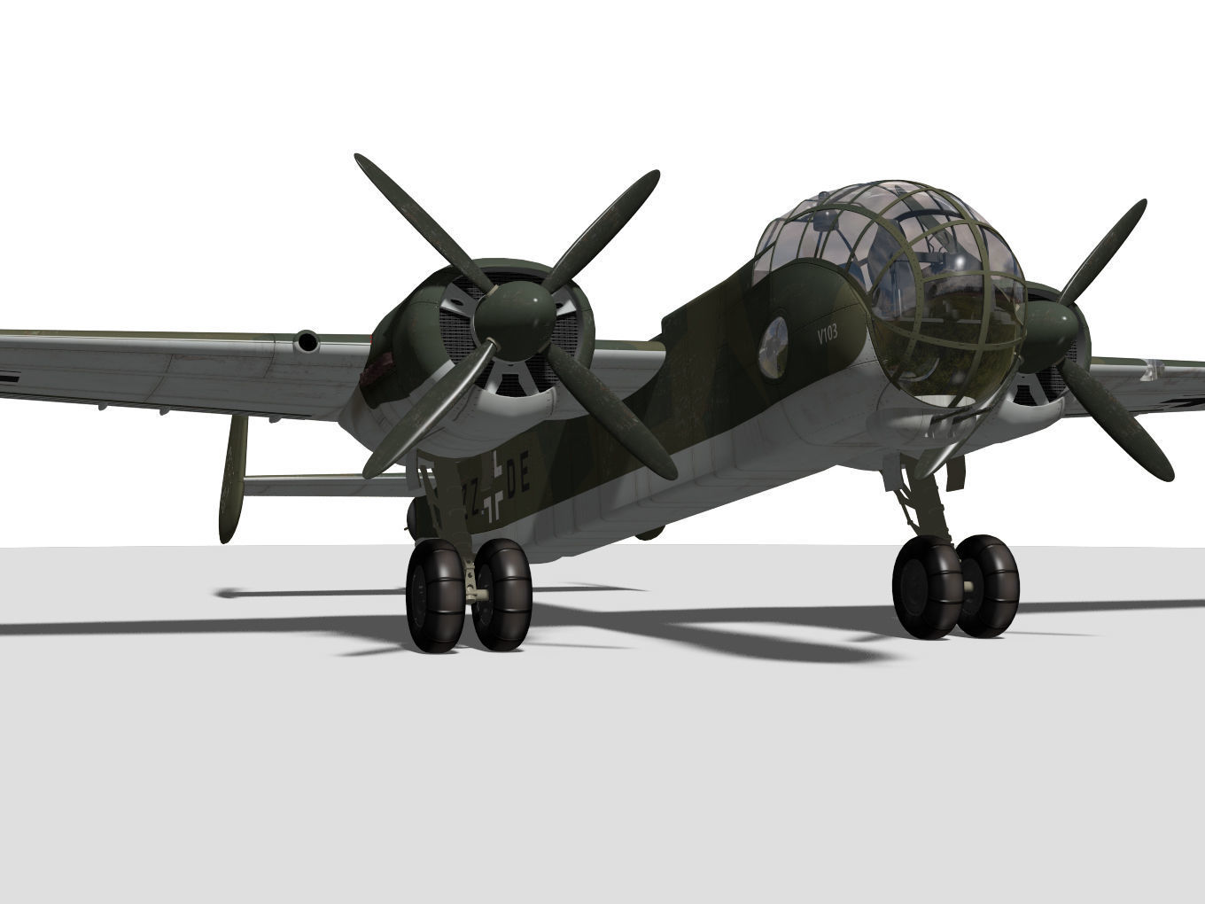 Junkers Ju 288  3D model_8
