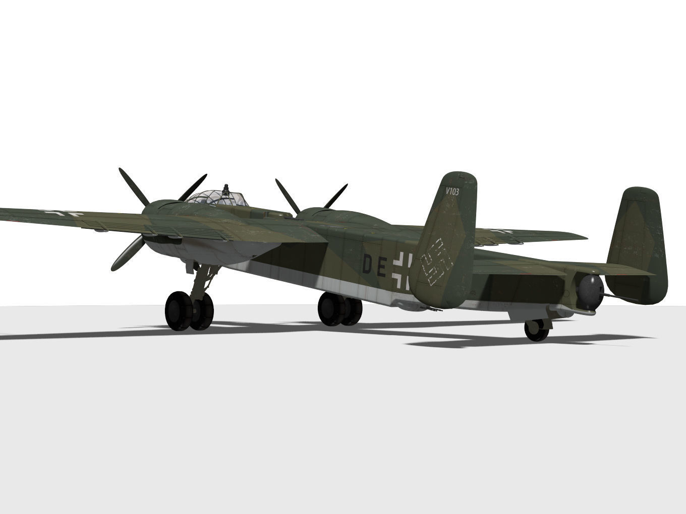 Junkers Ju 288  3D model_7