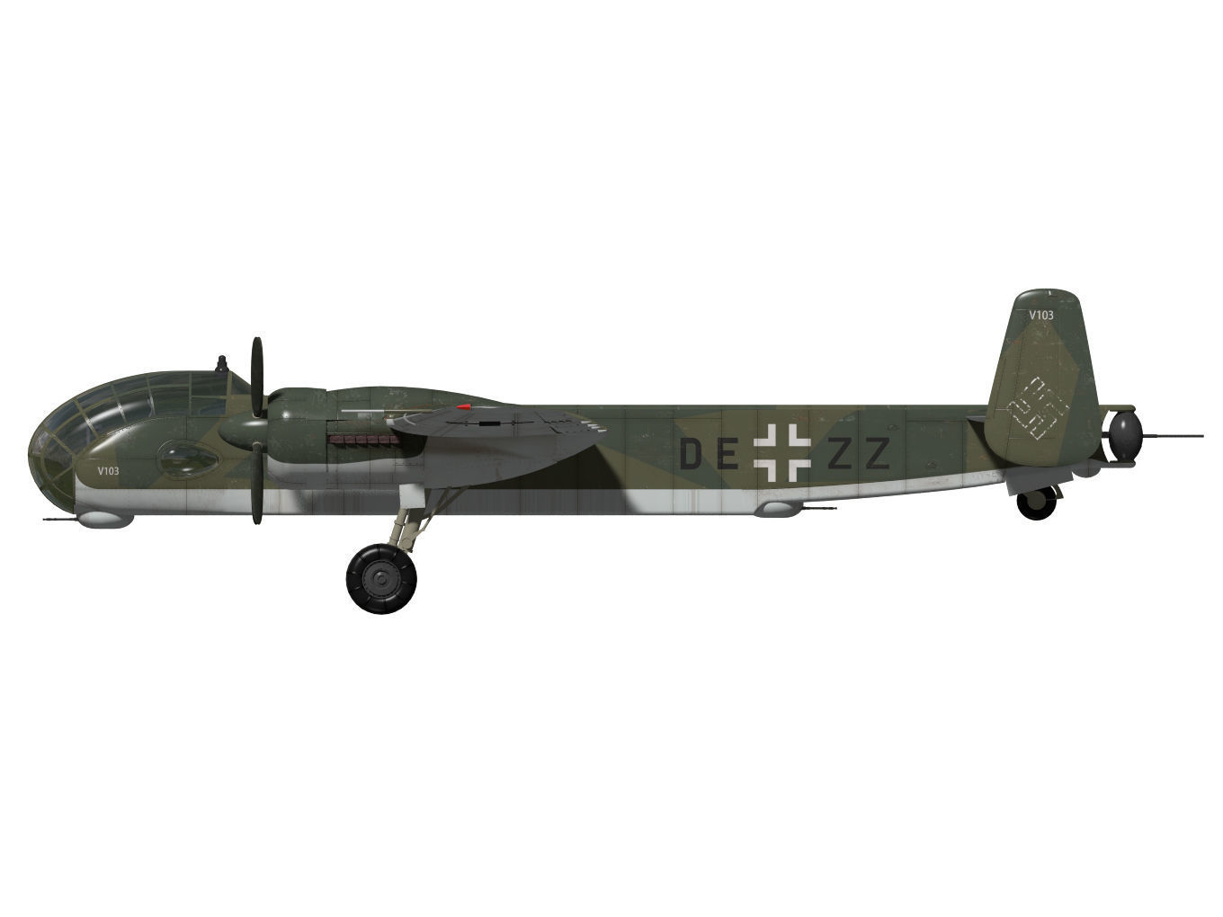 Junkers Ju 288  3D model_10