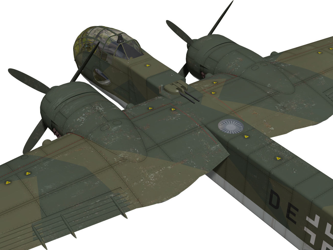 Junkers Ju 288  3D model_5