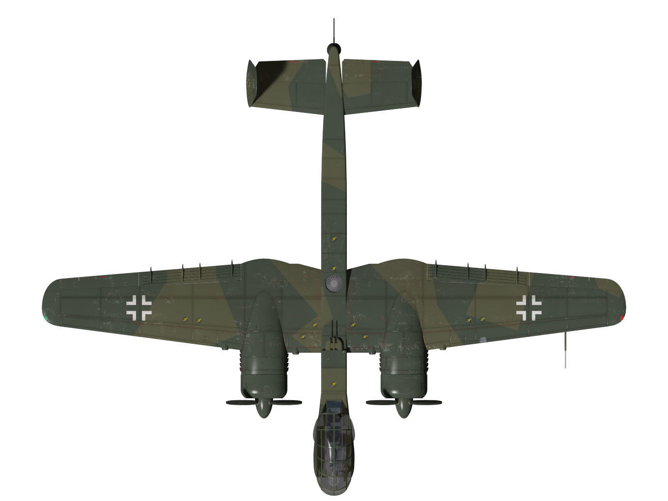 Junkers Ju 288  3D model_13