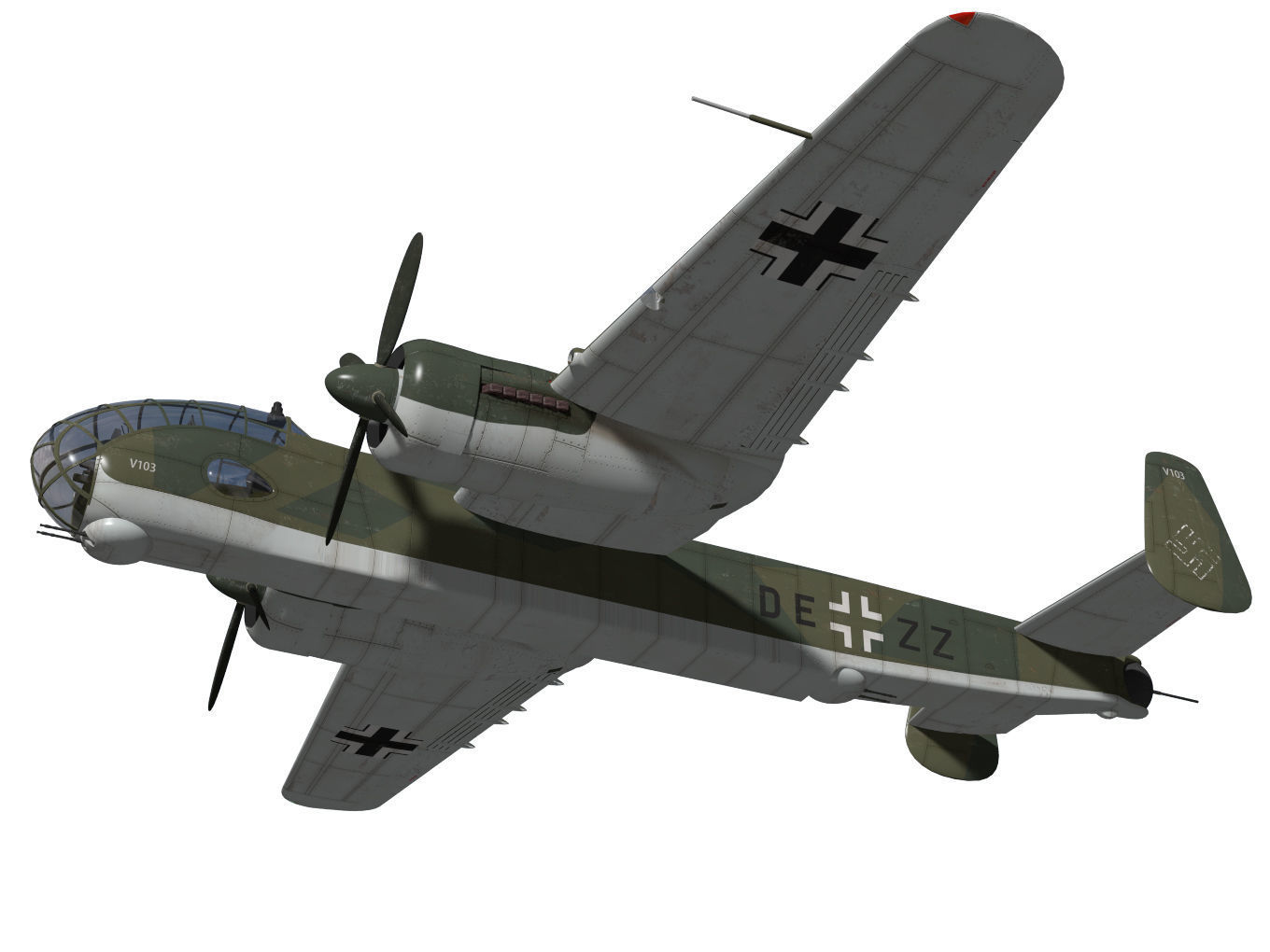 Junkers Ju 288  3D model_3