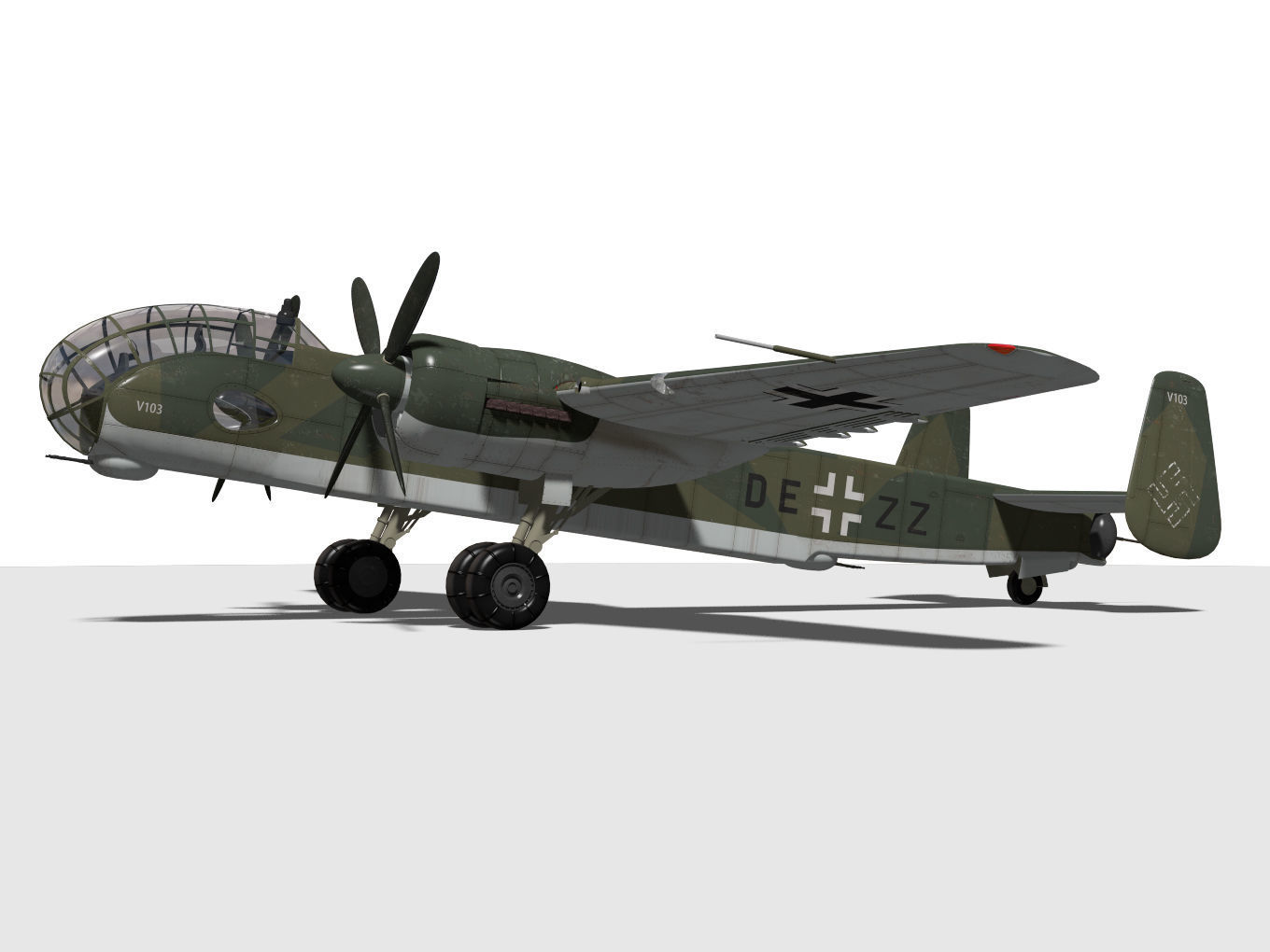 Junkers Ju 288  3D model_6