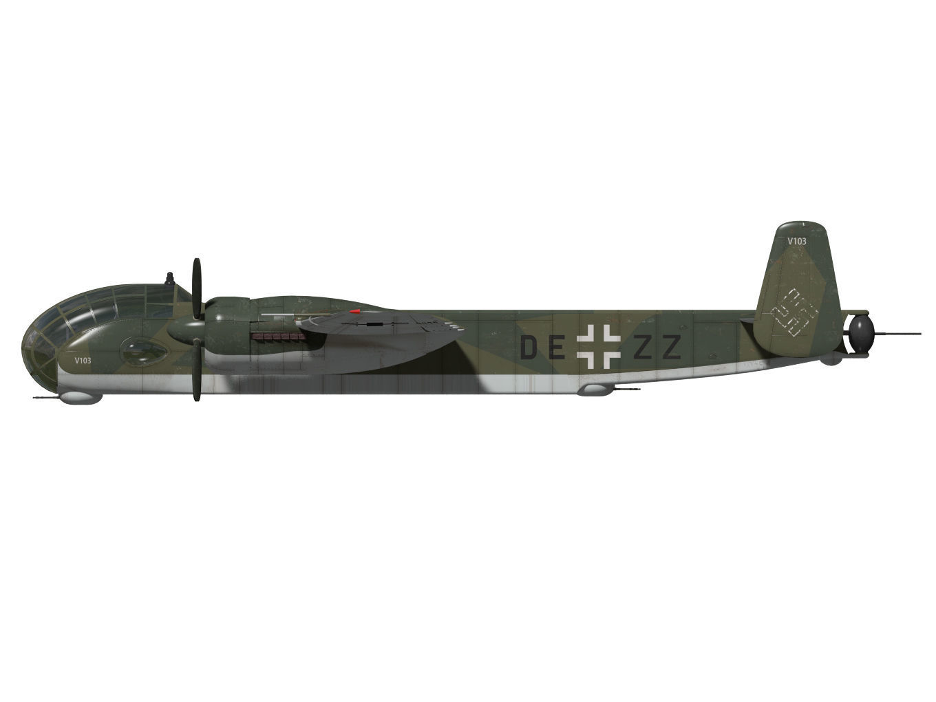Junkers Ju 288  3D model_9