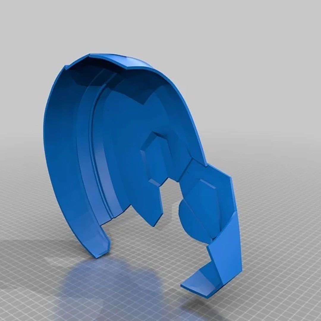 Iron Patriot War Machine Mk1 Helmet 3D Model Ready to Print 3D print model_9
