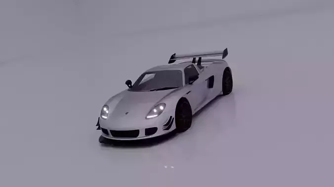 Porsche Carrera GT Fully Rigged
