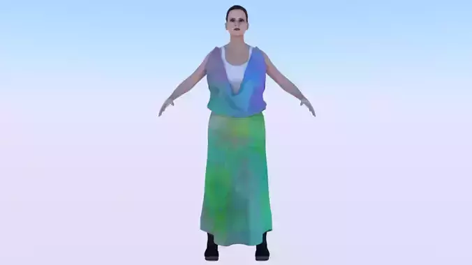 Woman in a Dress 069