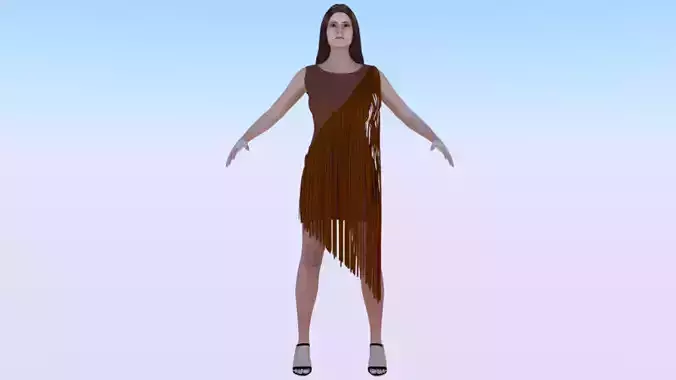 Woman in a Dress 077