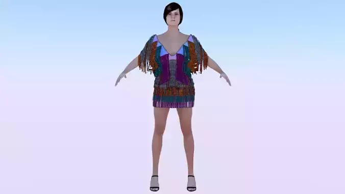 Woman in a Dress 079