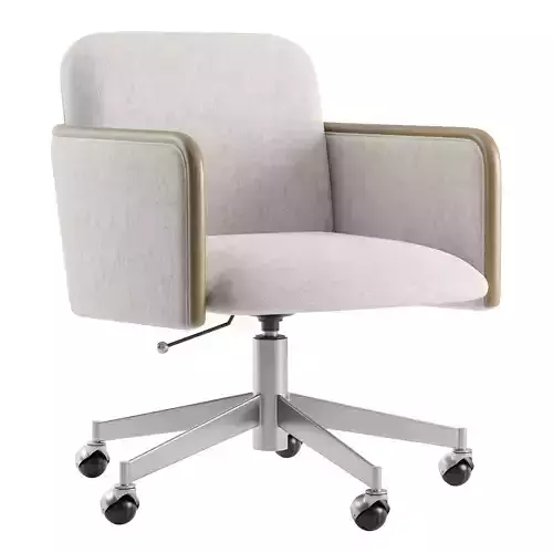 Show Wood Swivel Office Chair