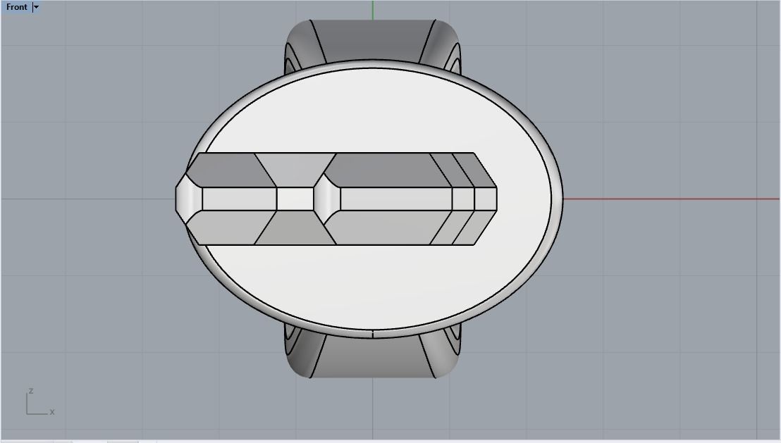 Dagger sword pendant model 999 3D print model_7